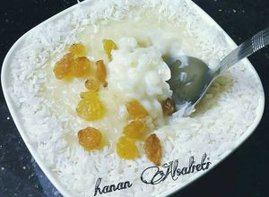 صورة لوصفة رز بالحليب