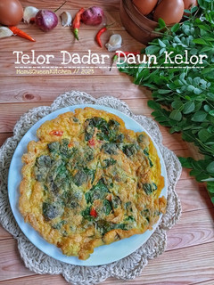 Foto resep Telur Dadar Daun Kelor
