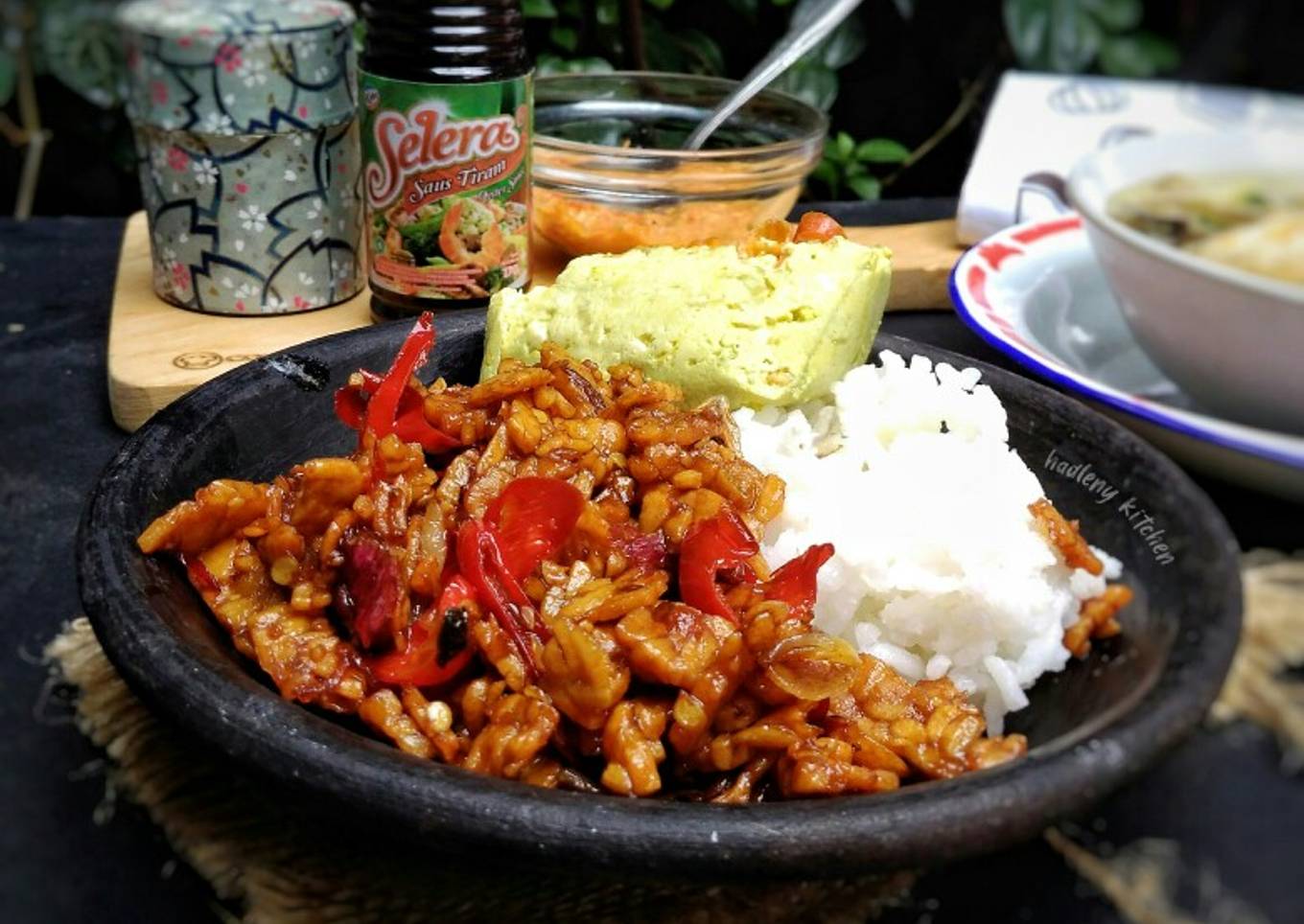 Kering Tempe Saus Tiram
