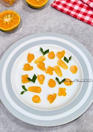 Foto resep Orange Gummy Candy