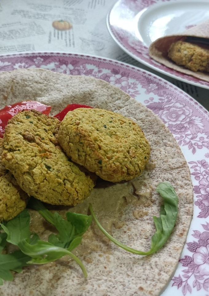 Una foto de Falafel al horno