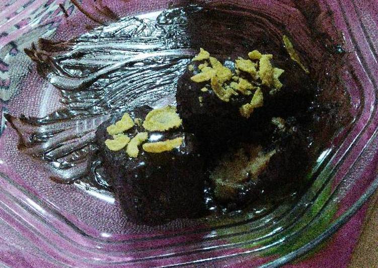 Pisang nugget lumur coklat