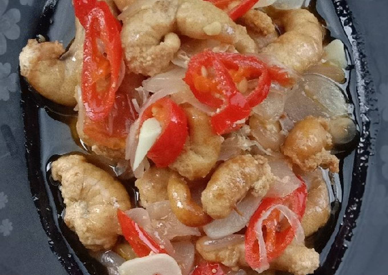 Oseng Wadi Hintalu Haruan (Telur Ikan Gabus)