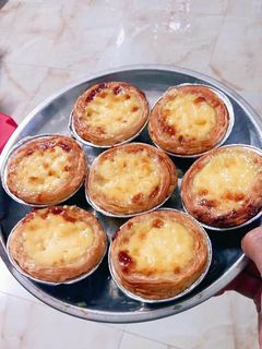 Hình của món Bánh Tart Trứng 🐣.