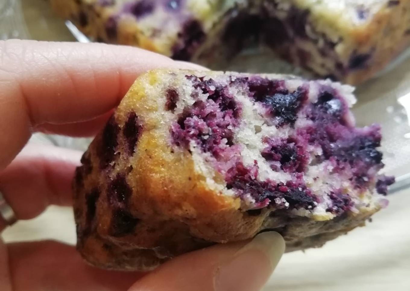 Gâteau aux myrtilles 😍