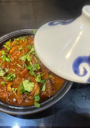 A picture of Fastest Spicy Chicken Thighs with Preserved Limes and Olives - 20 Mins for Amazing Dinner - ENJOY:P.