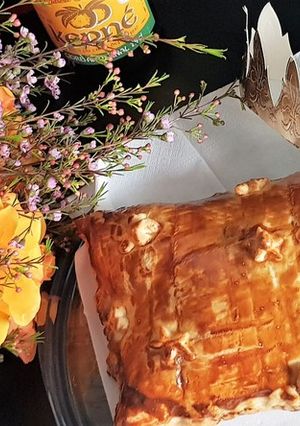 Une photo de Galette des Rois au chocolat et pralin