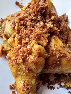 Foto resep Ayam goreng kremes telur