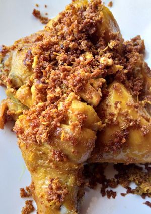 Foto resep Ayam goreng kremes telur