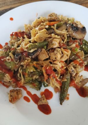 A picture of Ramen Stir Fry.