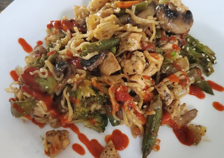 Recipe of Quick Ramen Stir Fry