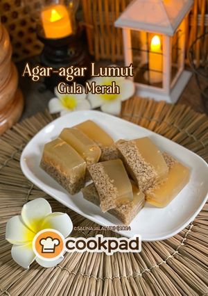 Gambar Agar-agar Lumut Gula Merah