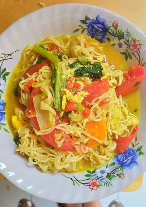 Foto resep Mie Kuah Bumbu Kari