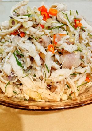 Foto resep Ayam Suwir Sambal Matah