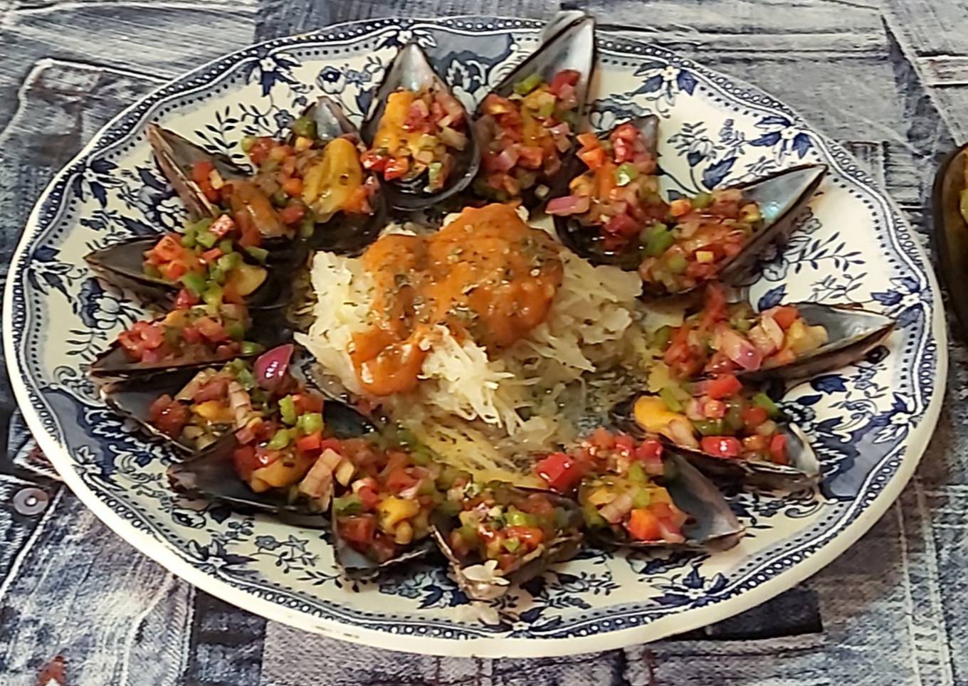 Mejillones en vinagreta especiales