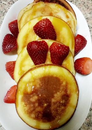 صورة لوصفة بان كيك طري ولذيذ