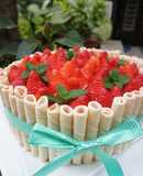 草莓鮮奶油蛋糕(內附懶人密技)
