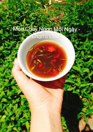 Hình của món Mắm chay.