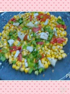 कॉर्न भेल (Corn Bhel recipe in hindi) रेसिपी मुख्य फोटो