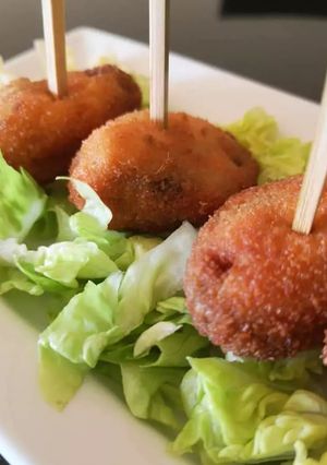 Una foto de Mejillones rebozados un poco "picantes"