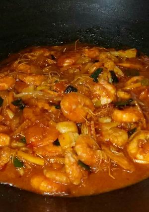 Foto resep Udang asam manis