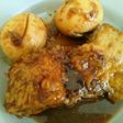 Bacem tahu tempe telor