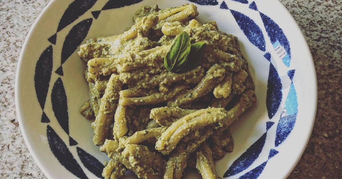 西西里島特拉帕尼醬義大利麵 Casarecce con Pesto alla Trapanese 食譜與作法 by TOOTS Cookpad