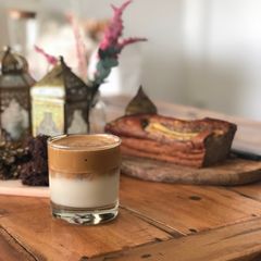 A picture of Not instant?! Dalgona coffee.