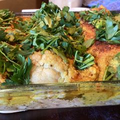 A picture of California Farm Roasted Curry Cauliflower.