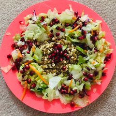 A picture of Indstyle iceburg salad.