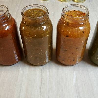 Salsa de chile manzano/color naranja Receta de Cocina más Con SANDY- Cookpad