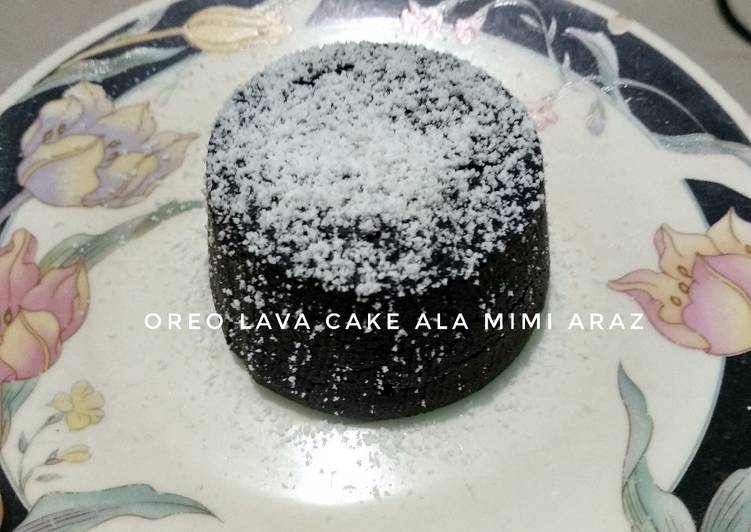 Resep Oreo Lava Cake, Sempurna