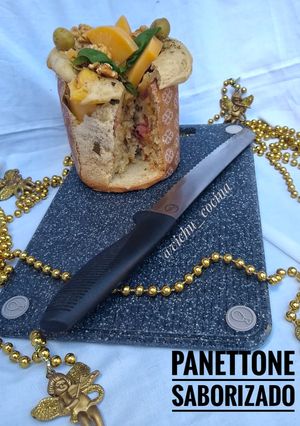 Una foto de Panettone saborizado
