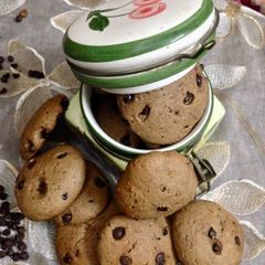A picture of Choc Chip cookies.