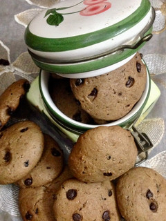 A picture of Choc Chip cookies.