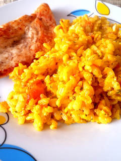 Una foto de Guiso de trigo con pollo al comino