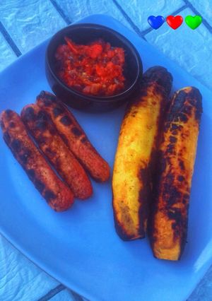 A picture of Roasted food for breakfast.