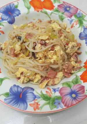 Foto resep Tom Yum Fried Shiratake #ketofriendly
