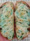 Blue-Orange Sprinkles Sourdough Bread