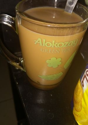 A picture of Masala tea.