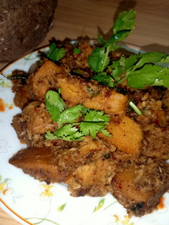 கல்யாண சேனை வறுவல் (Senai varuval recipe in tamil) செய்முறை முக்கிய புகைப்படம்