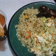 A picture of Mama's throws down.