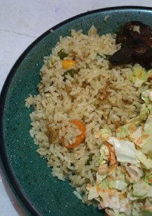 A picture of Mama's throws down.