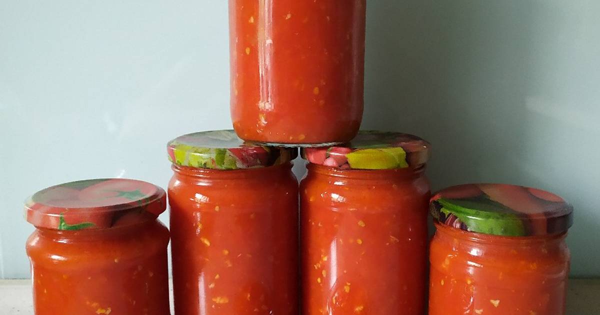 Как приготовить аджику из помидор и чеснока рецепт классический