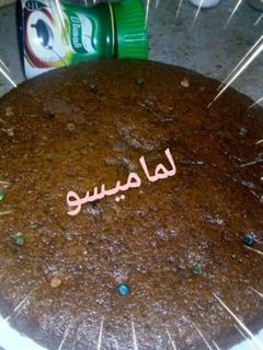 صورة لوصفة كيكة العسل الأسود