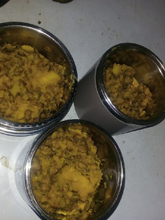 A picture of Porridge beans and yam.