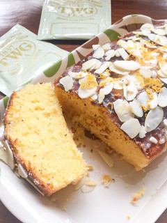 Foto resep Lemon Almond Pound Cake with Lemon Glaze (Dairy Free)