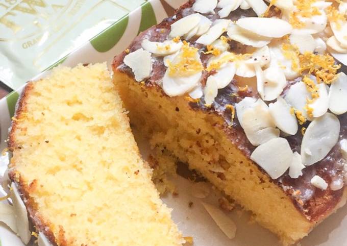 Resep: Lemon Almond Pound Cake with Lemon Glaze (Dairy Free) Gampang