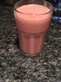 Strawberry Smoothie - Before Exercising