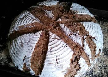 Popular Cuisine Sourdough Onion rye bread Savory Delicious